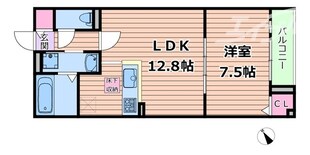 西豊川町アパート-2の物件間取画像